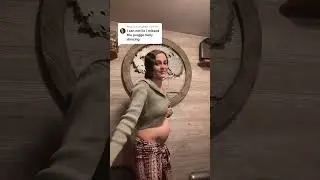18 Weeks Pregnant: Trying the Belly Roll for the First Time 
