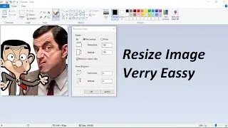 How to resize photograph, signature in paint (Explained in Bangla)