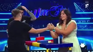 Strongest Woman Crushes Men in Arm Wrestling Challenge! 💪