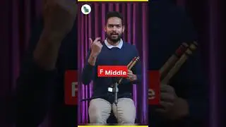 Flute Learning | G Middle Flute | F# Sharp | 
