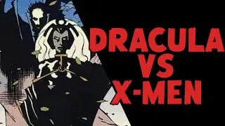 Dracula takes a bite out of Storm when he clashes with the X-Men.