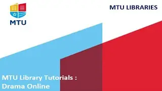 Introduction to the Drama Online database at the Fleischmann Library