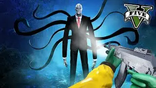DESCUBRIMOS a *SLENDERMAN.EXE* en GTA 5 !! 🌲😱