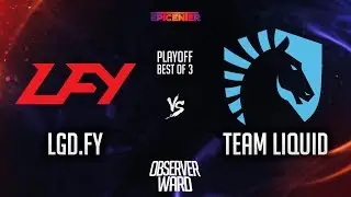 LGD.FY vs Team Liquid | Epicenter Moscow | 10.06.2017 | RU Highlights