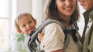 Ash - Tula Linen Baby Carrier