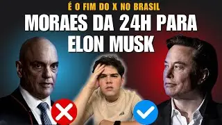 STF vai Suspender X no Brasil: Moraes da 24h para Elon Musk Nomear um Novo Representante