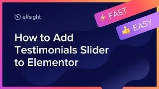 How to Add Testimonials Slider to Elementor