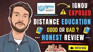 IGNOU Online or Distance Education Course Shocking REALITY 😱 I IGNOU ADMISSION | Coding Giant