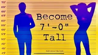 Grow 7 Feet Tall Naturally! Height Increase Subliminal(Binaural Beats + Biokinesis) |EXTREME RESULTS