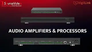 VigilLink Audio Amplifiers & Processors | Pro-Grade Sound for AV, Conferencing & More