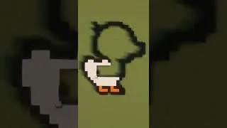 Duck pixel art #shorts #emojichallenge #minecraft #minecraftbuilding #timelapse