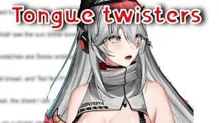 Zentreya maybe shouldn't do tongue twisters