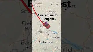 #shorts Amsterdam to Budapest