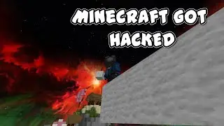 Minecraft Got HACKED #shorts