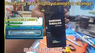 Samsung A31 display connector charger #viral #trending #new #repair #allmobilerepair