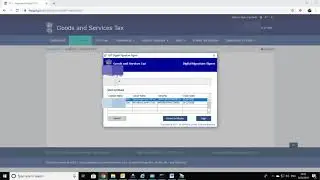 Authentication has failed at emas error in GST