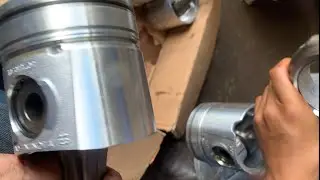 Part genuine tetap kita dilakukan pengecekan dan pengukuran sebelum pemasangan #dieselengine