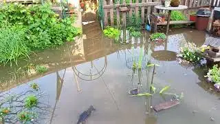 последствия ливня в Энгельсе