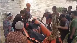 Pencarian dan Evakuasi Korban Tenggelam di Tebo