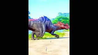 Dino Battle - 65 T-Rex vs Malusaurus