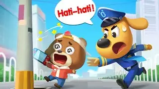 Berhati-hatilah Saat kau Berjalan 🔎📱| Tips Keamanan | Kartun Anak-anak | Kepala Polisi Labrador