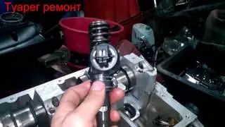 Repair of pump injector wells without dismantling the cylinder head