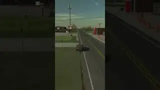 Big flip on street course #nascardriver #nascarcrashes #nascar #flip #fs22