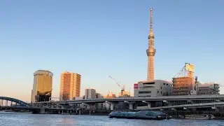 Jan. 14, 2024 (1): Ep. 1: Sumida River Terrace / La Terraza del Río Sumida / 隅田川テラス – Asakusa Walk