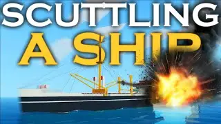Scuttling A Ship! | Stormworks: Build and Rescue | With Jlkillen