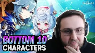Top 10 Worst Genshin Characters in 2025
