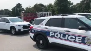 WATCH NOW: Big law enforcement presence at Parkland High School