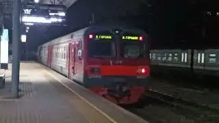 ЭЛЕКТРОПОЕЗД ЭД4МК - 0045 НА ПЛ. КУЧИНО // "ЕДЕТ ИЗ ВЛАДИМИРА"