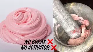 How to make slime at home | How to make slime with glue | ASMR Slime Making | Homemade DIY Slime