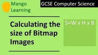 Calculating the size of a bitmap image