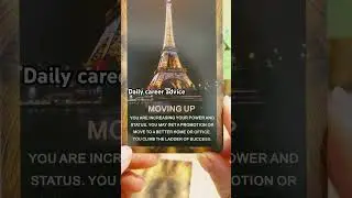 Daily Career Oracle #shorts #short #shortvideo #tarotcardreading #career #careertarot #careeroracle