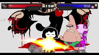 Mugen Request Jooj VS Random x4