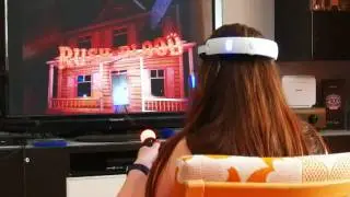 Moje žena + Playstation VR a Until Dawn: Rush of Blood