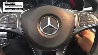 Keyless-Start function Mercedes-benz C250 2024.