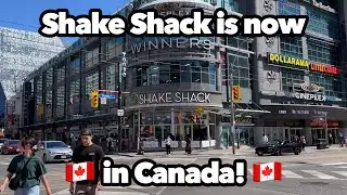 Checking Out Canada's First Ever Shake Shack!