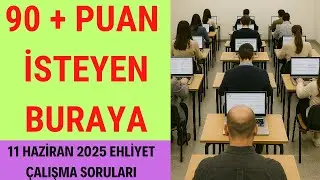 2025 GÜNCEL EHLİYET SINAV SORULARI / EHLİYET ÇIKMIŞ SORULAR BANKO 2025 / HAZİRAN EHLİYET SORULARI