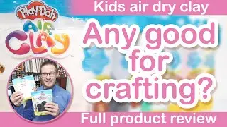 Play-Doh Air clay... any good for crafting?