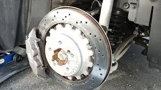 BMW M2 Competition F87 Rear Wheel Assembly Rotor, Brakes, and Lines