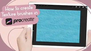 HOW TO CREATE WRINKLE PAPER BRUSH IN PROCREATE