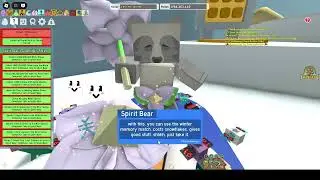 Bee Swarm Simulator - Finishing Spirit Bear's Galentine Shrine Winter 2024
