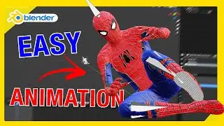 HOW TO ANIMATE YOUR CGI SPIDER-MAN SUIT !!! : Part 2/3 [Blender Tutorial]