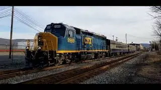 CSX track geometry train