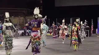 International Peace Powwow 2022 Teen Jingle Dress Contest, Saturday Afternoon Song 1