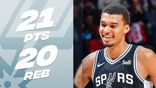 Victor Wembanyama Joins David Robison In Spurs & NBA Rookie History | December 8, 2023