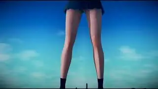 Mega Giantess Schoolgirl Panties POV (Giantess Animation)
