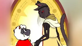 Lamb and Narinder Escape Purgatory Together || Cult of the Lamb Comic dubs